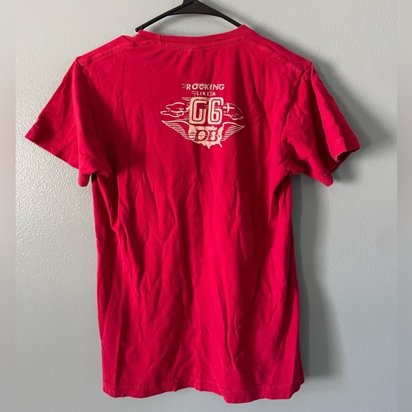 Dierks Bentley “I’m Getting Drunk on a Plane” Size Small Red T Shirt - Picture 5 of 5